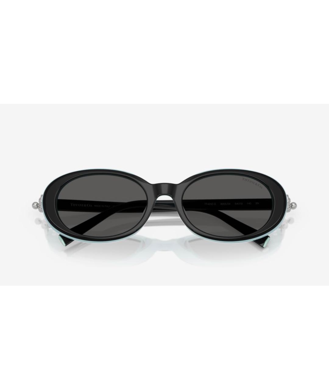 TIFFANY&CO Черные пластиковые солнцезащитные очки, фото 3