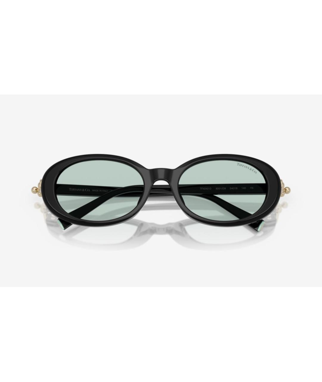 TIFFANY&CO Черные пластиковые солнцезащитные очки, фото 4