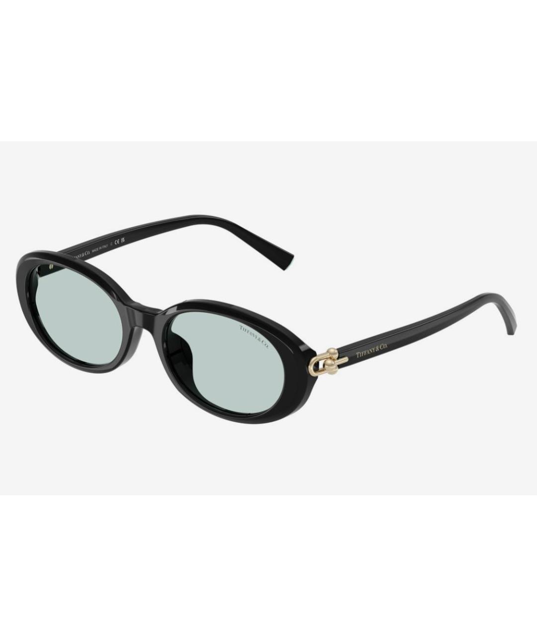 TIFFANY&CO Черные пластиковые солнцезащитные очки, фото 5