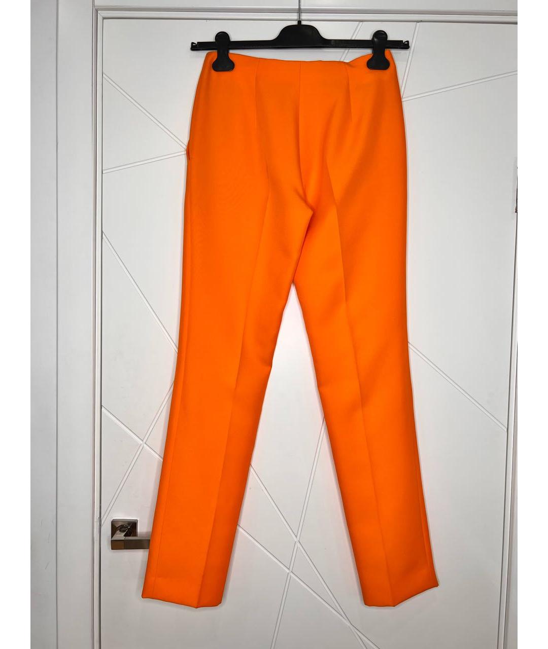 CHRISTIAN DIOR PRE-OWNED Оранжевое прямые брюки, фото 6