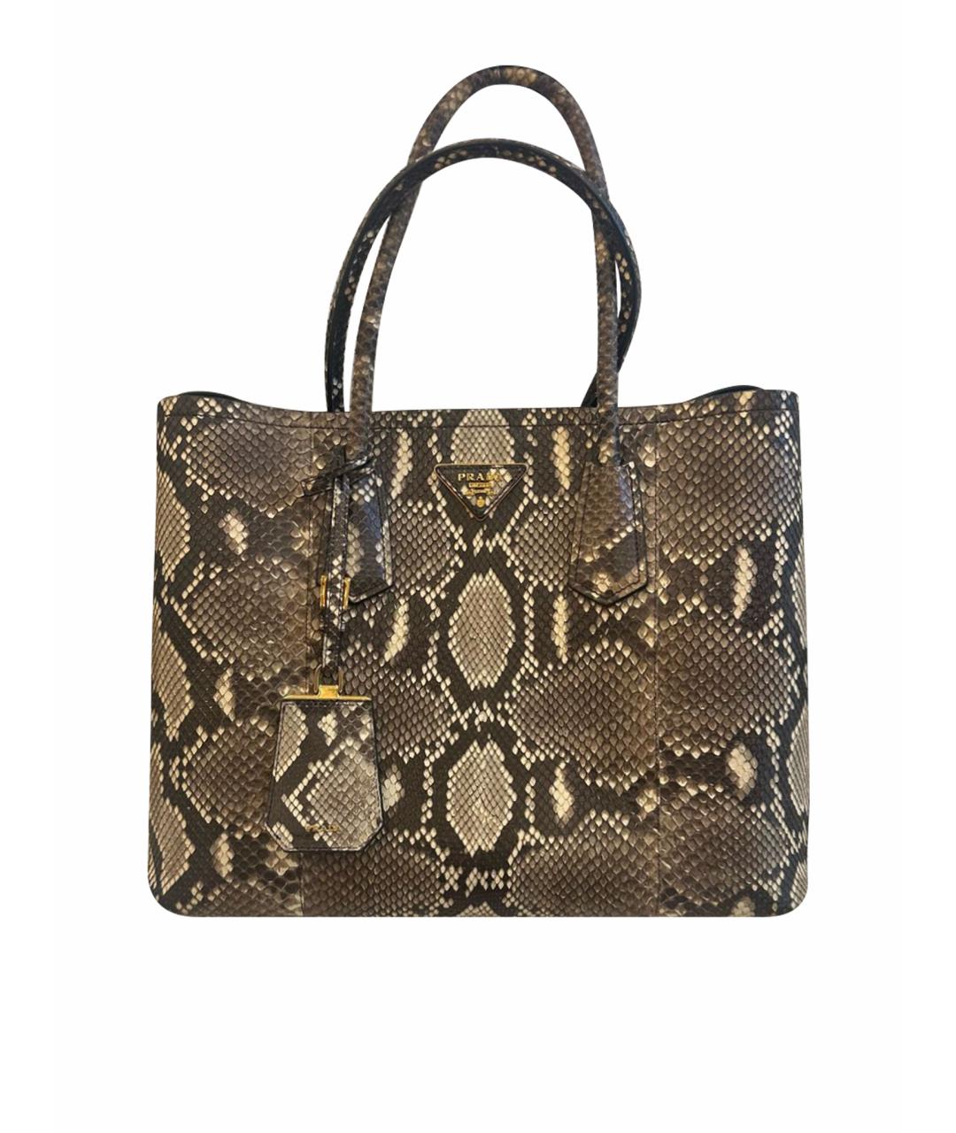 PRADA Мульти сумка тоут из экзотической кожи, фото 1