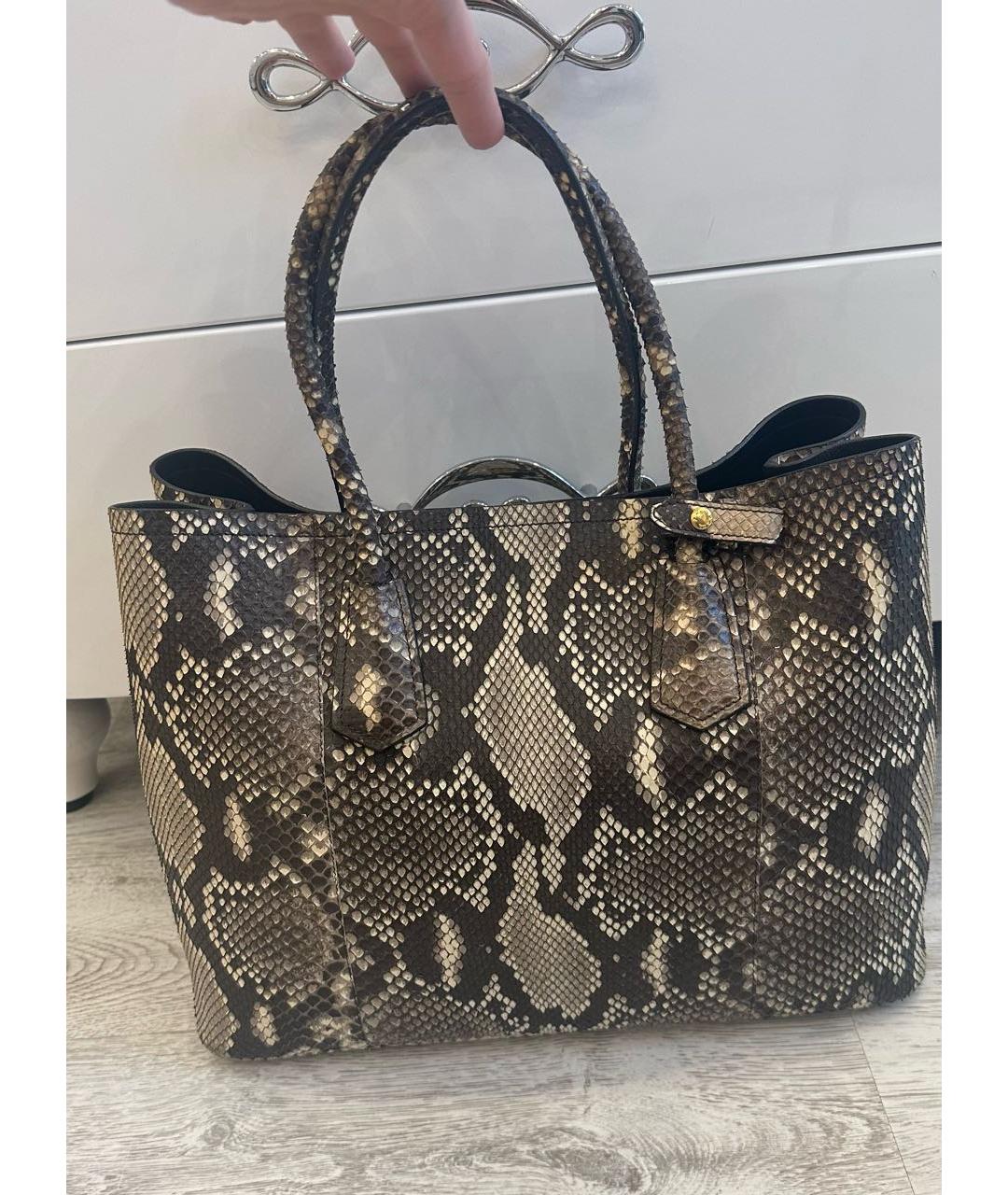 PRADA Мульти сумка тоут из экзотической кожи, фото 2