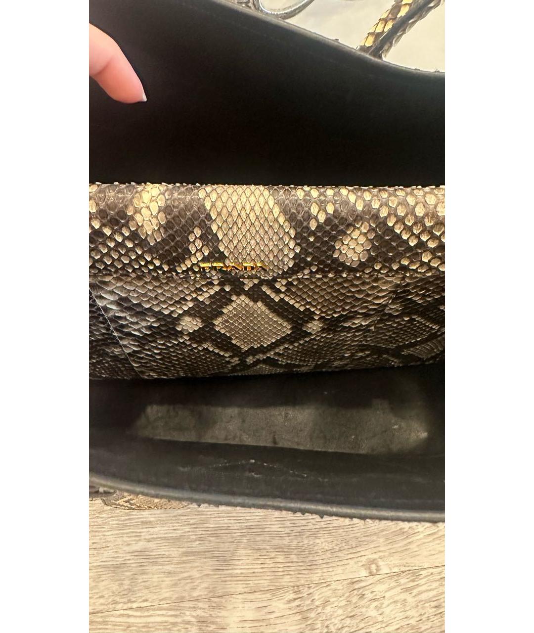 PRADA Мульти сумка тоут из экзотической кожи, фото 5