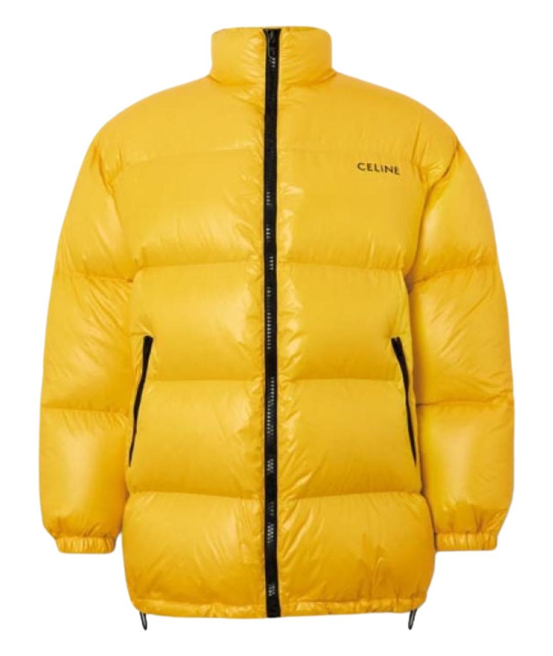 CELINE Желтый пуховик, фото 1