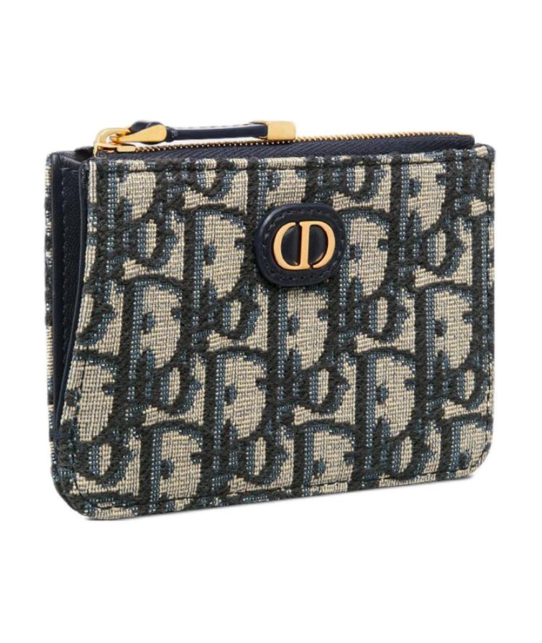 CHRISTIAN DIOR Синий кардхолдер, фото 2