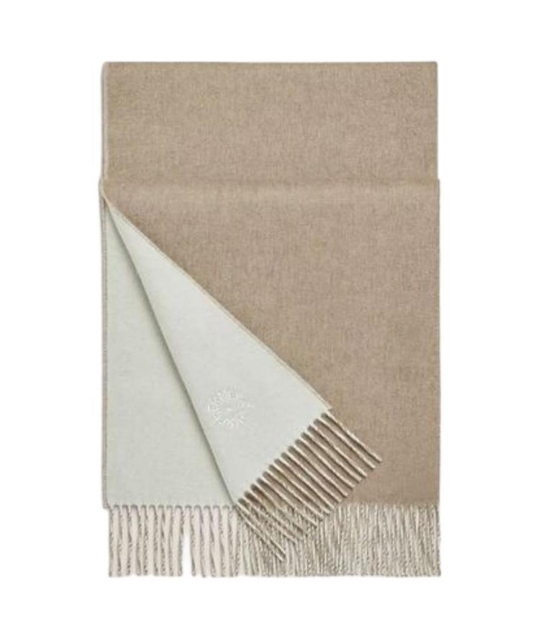 HERMES Мульти кашемировый шарф, фото 2