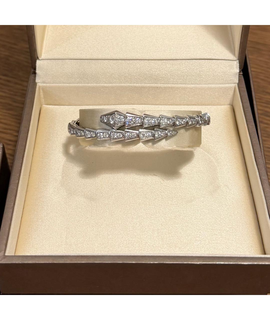 BVLGARI Белый браслет из белого золота, фото 5