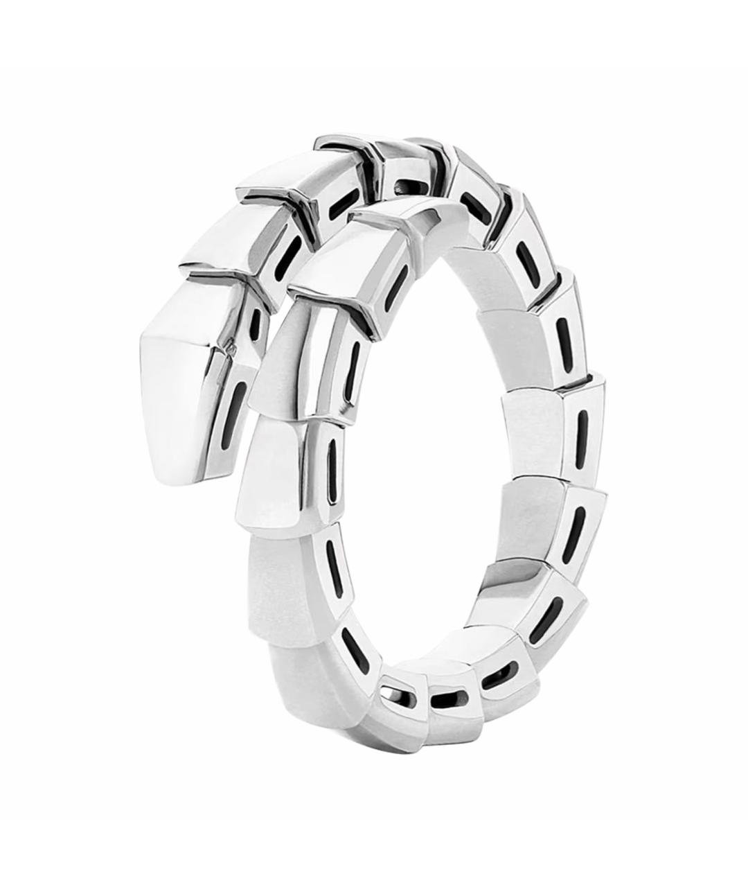 BVLGARI Серебряное кольцо из белого золота, фото 1