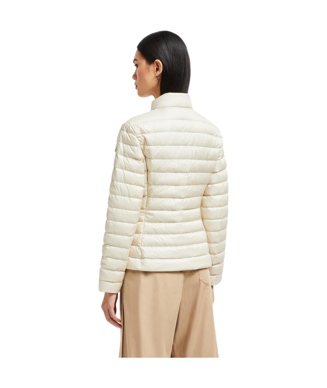 MONCLER Бежевый пуховик, фото 3