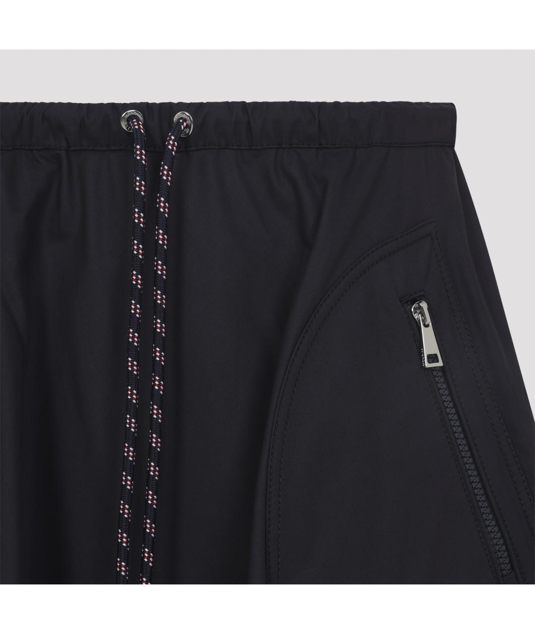 MONCLER Синяя хлопковая юбка миди, фото 4