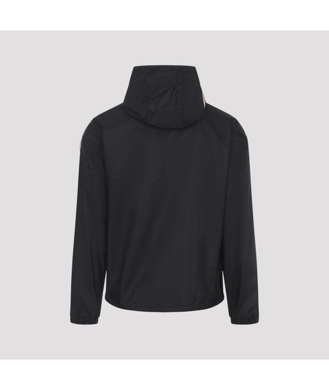 MONCLER Черная полиамидовая куртка, фото 2