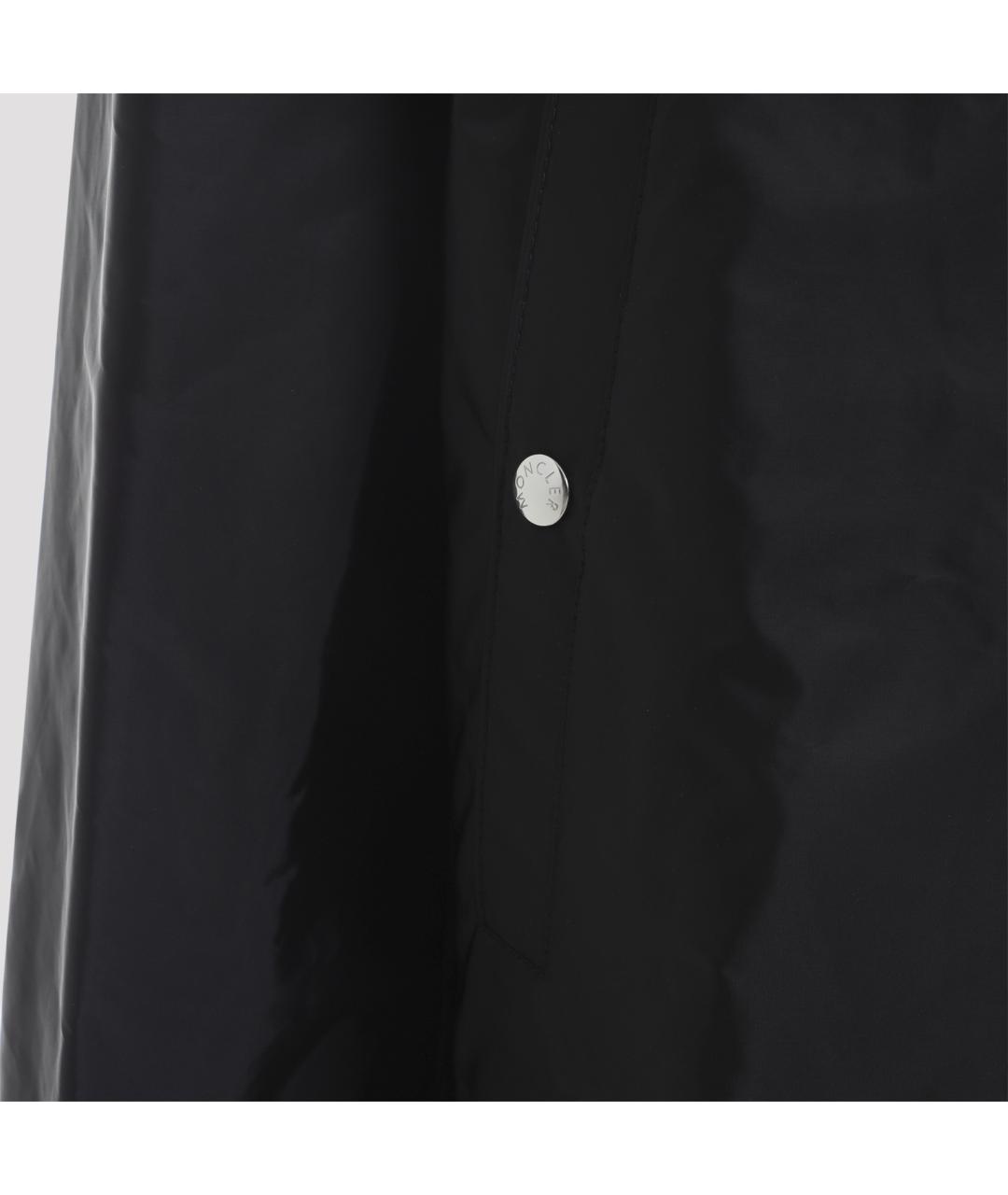 MONCLER Черная полиамидовая куртка, фото 3