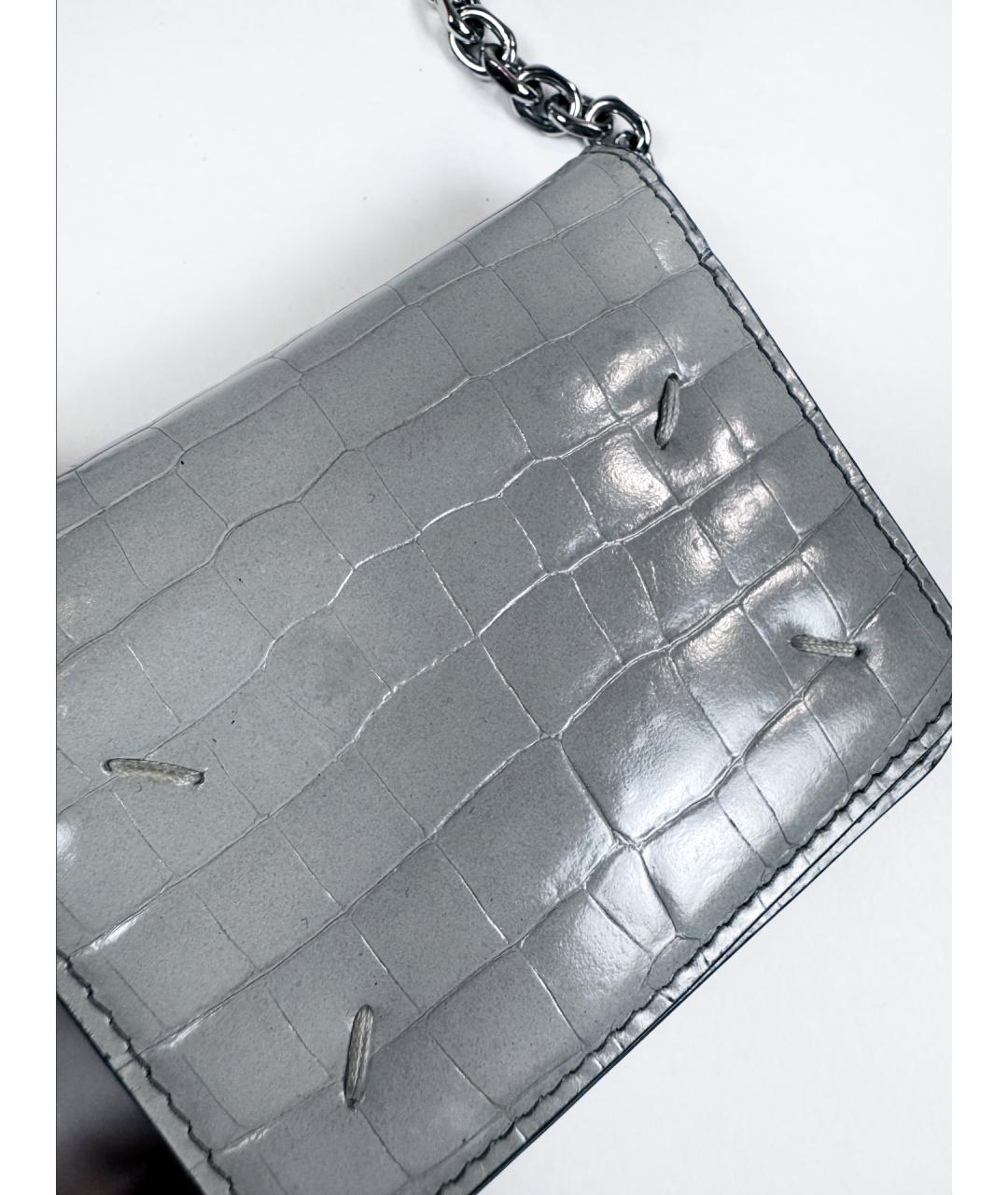 MAISON MARGIELA Серая сумка через плечо, фото 2