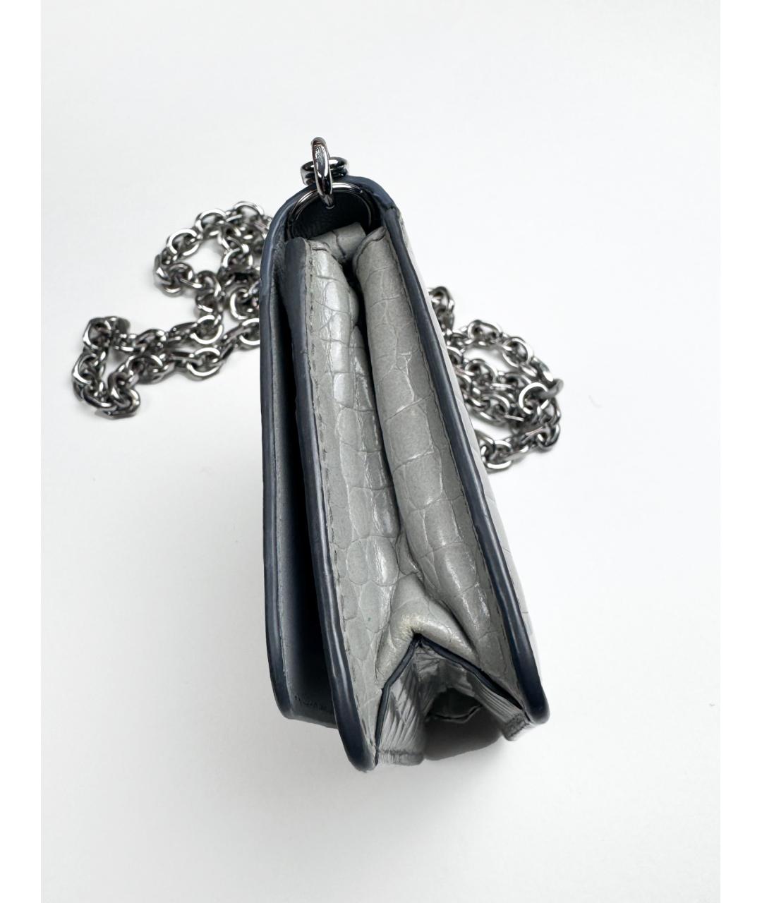 MAISON MARGIELA Серая сумка через плечо, фото 8