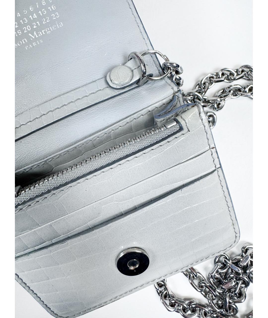 MAISON MARGIELA Серая сумка через плечо, фото 4