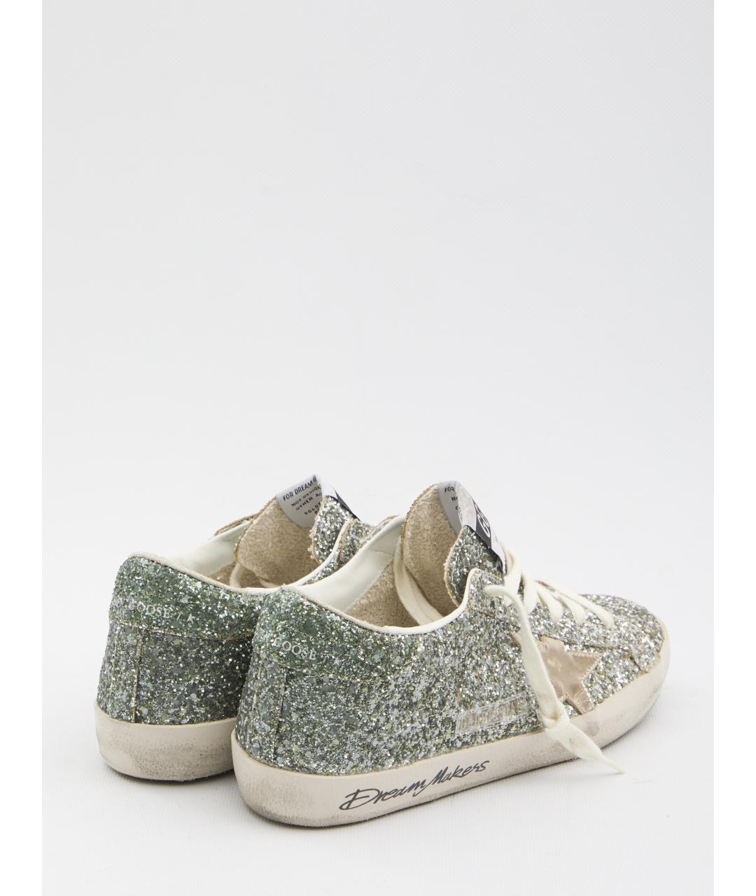 GOLDEN GOOSE DELUXE BRAND Серебряные кеды, фото 3