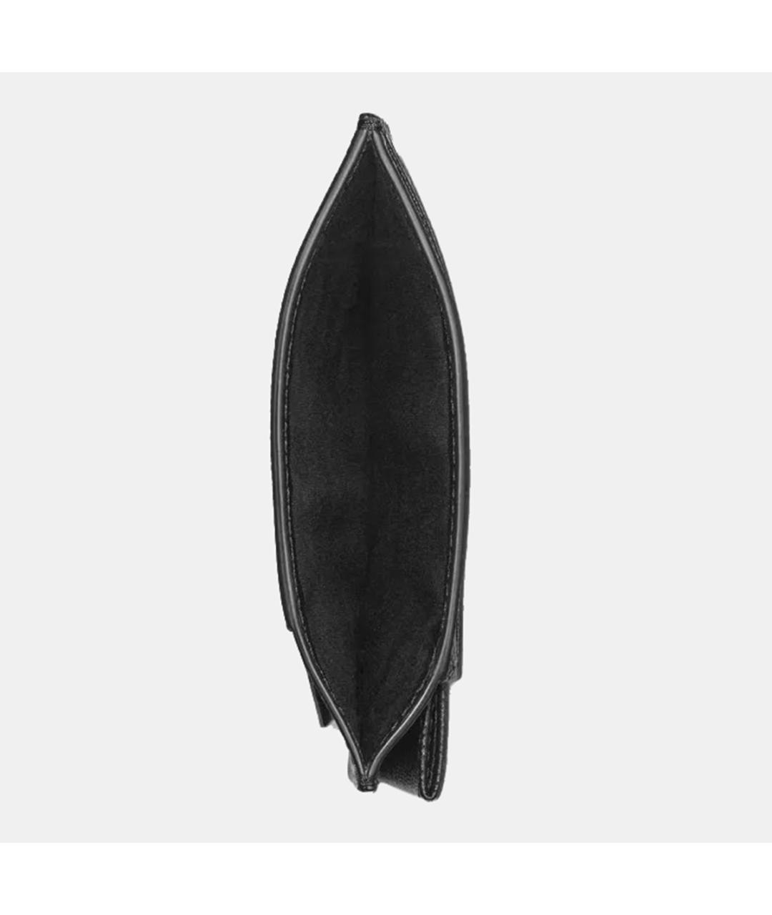 MONTBLANC Черный кожаный кардхолдер, фото 3