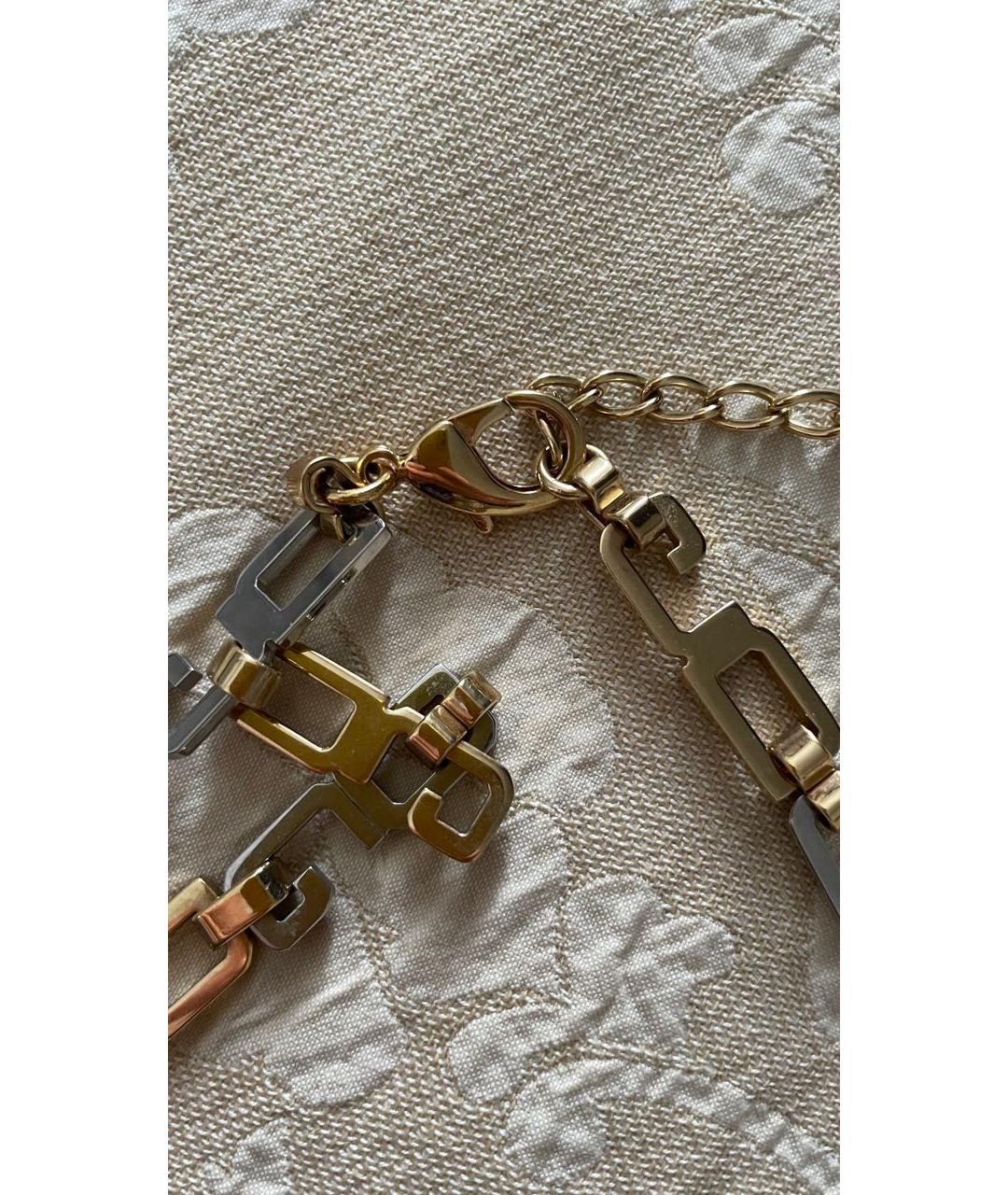 DOLCE&GABBANA Золотое металлическое колье, фото 3