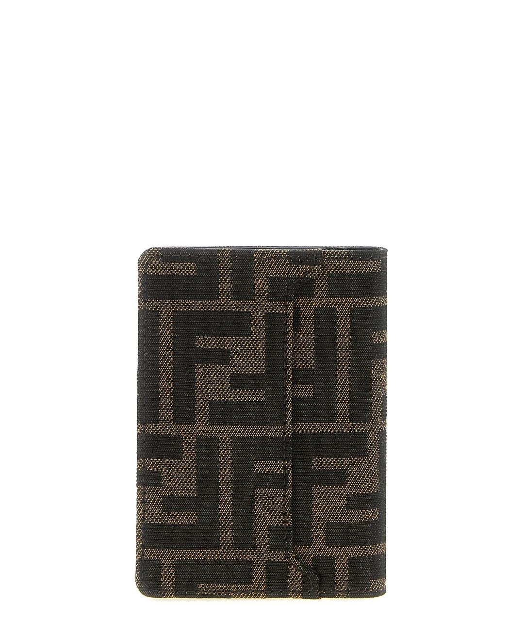 FENDI Коричневый кардхолдер, фото 2
