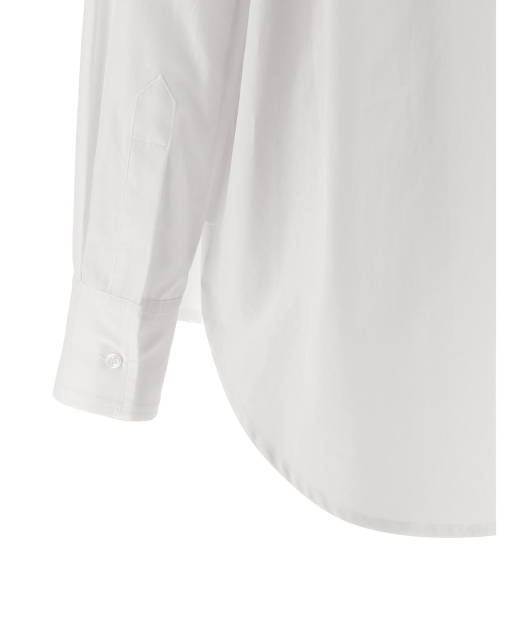 LOULOU STUDIO Белая хлопковая рубашка, фото 4