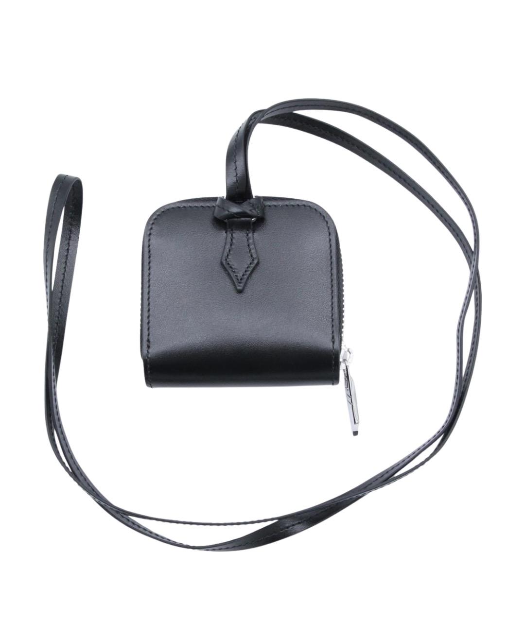 MONTBLANC Черный кожаный кошелек, фото 2