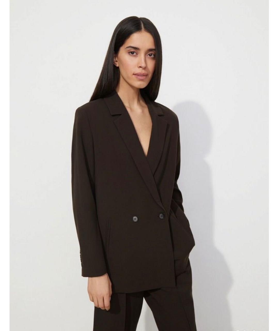 12 STOREEZ Коричневый жакет/пиджак, фото 3