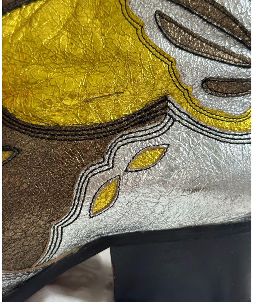 GANNI Мульти кожаные полусапоги, фото 7