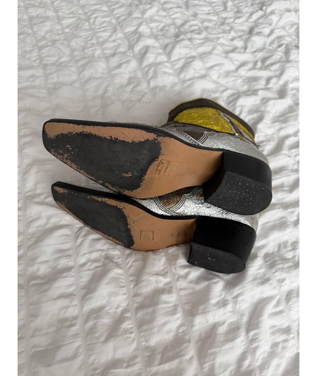 GANNI Мульти кожаные полусапоги, фото 5