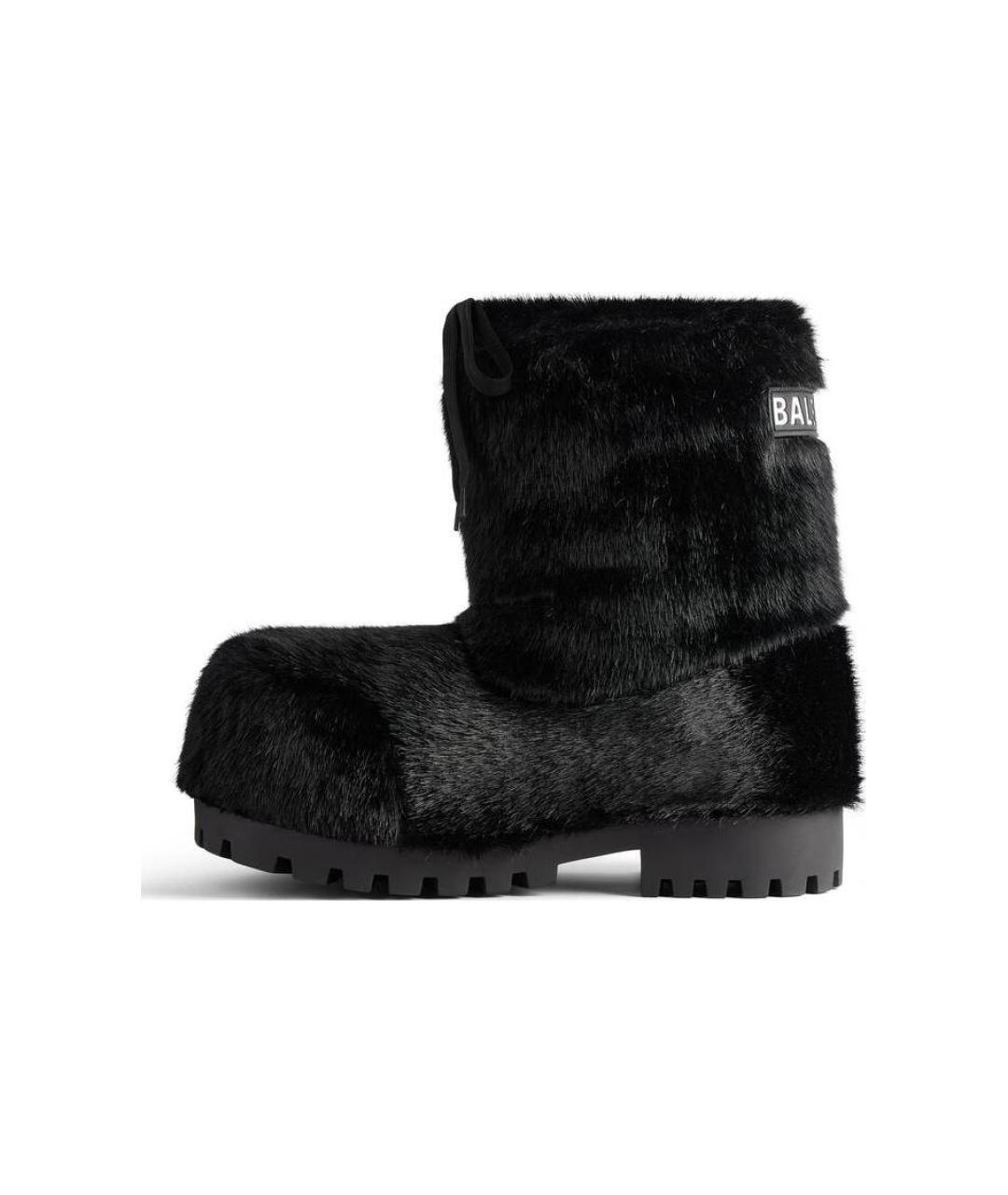 BALENCIAGA Черные высокие ботинки, фото 2