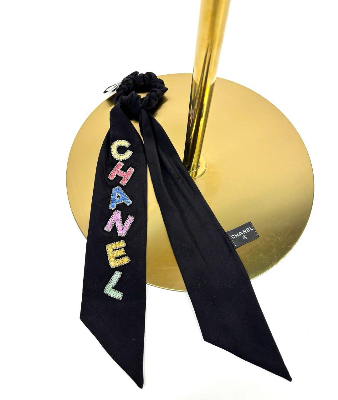 CHANEL Черная резинка, фото 4