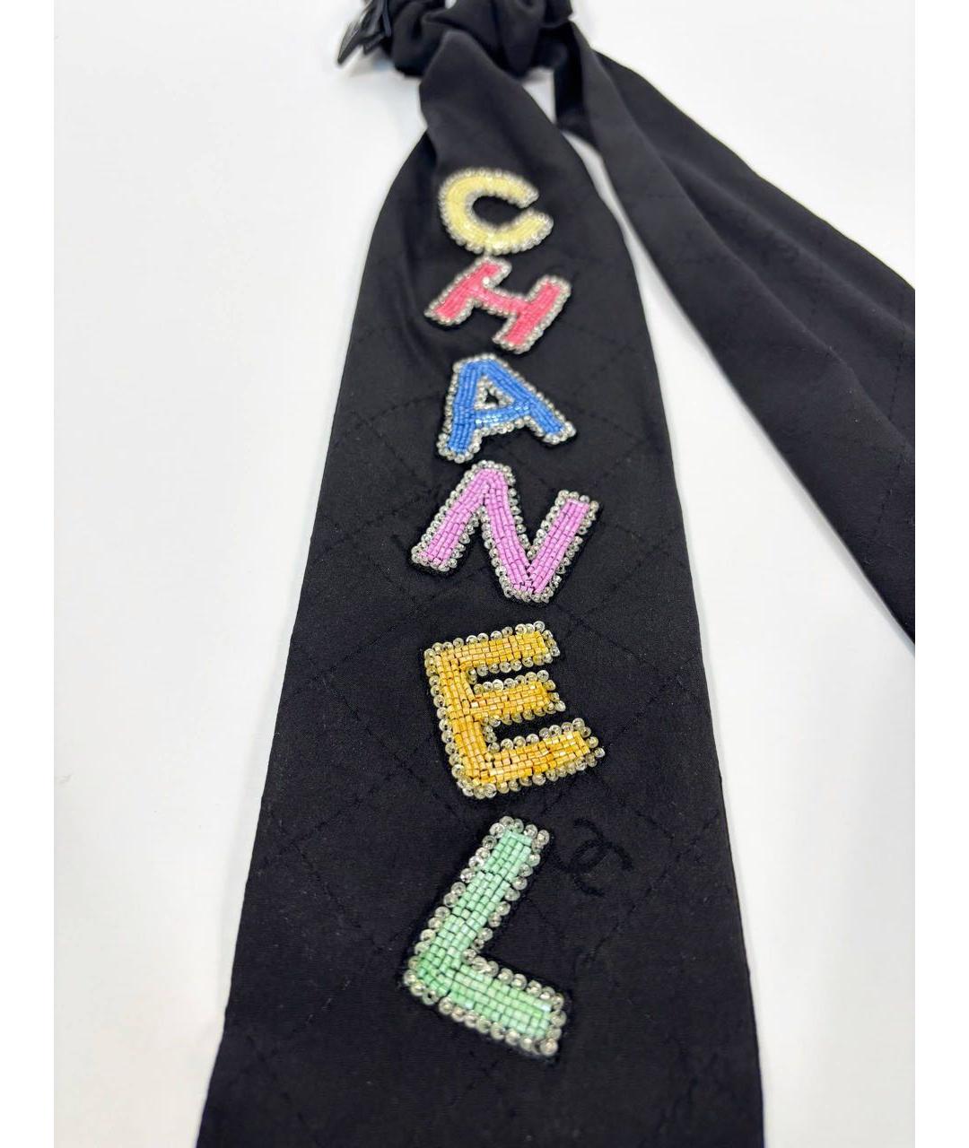 CHANEL Черная резинка, фото 6