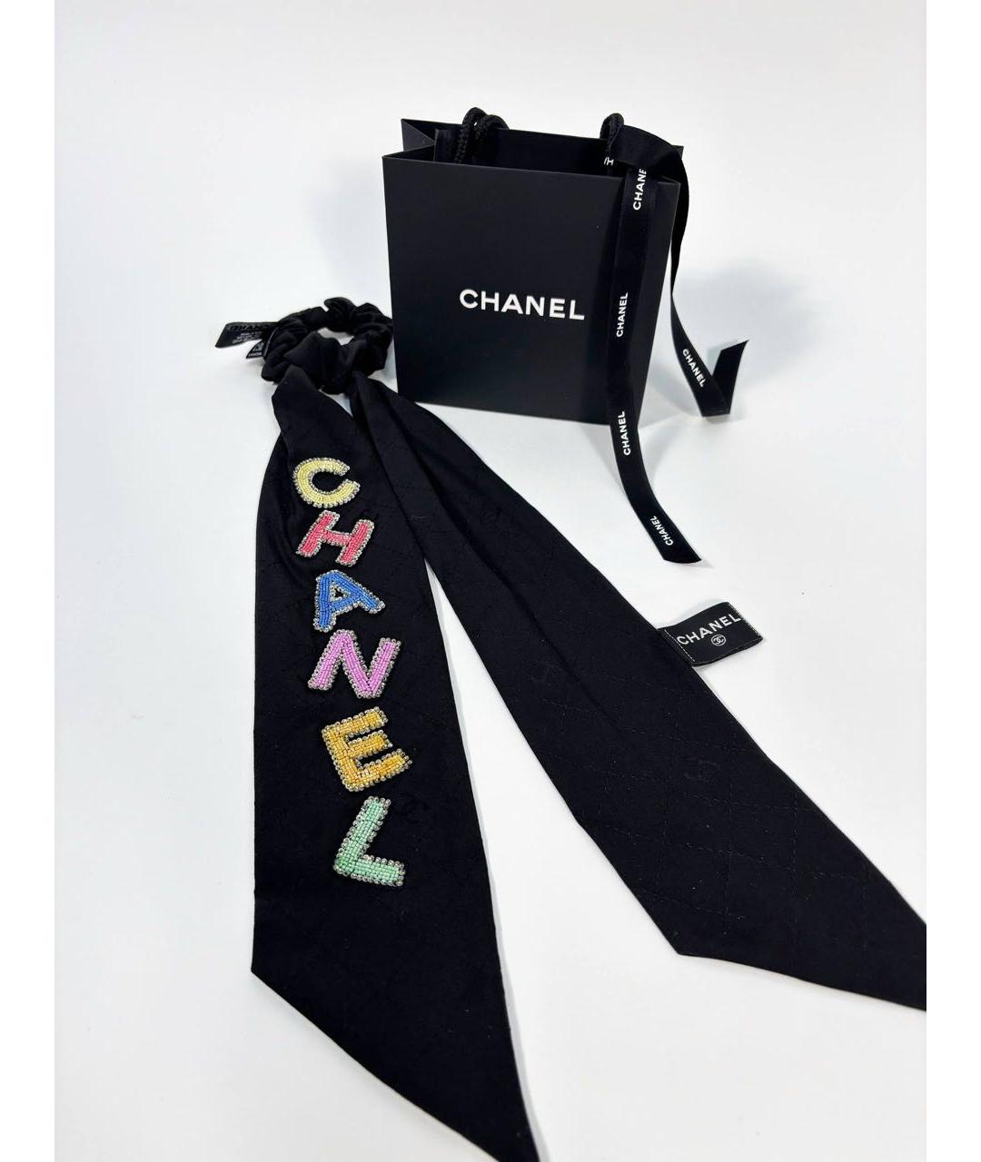 CHANEL Черная резинка, фото 7