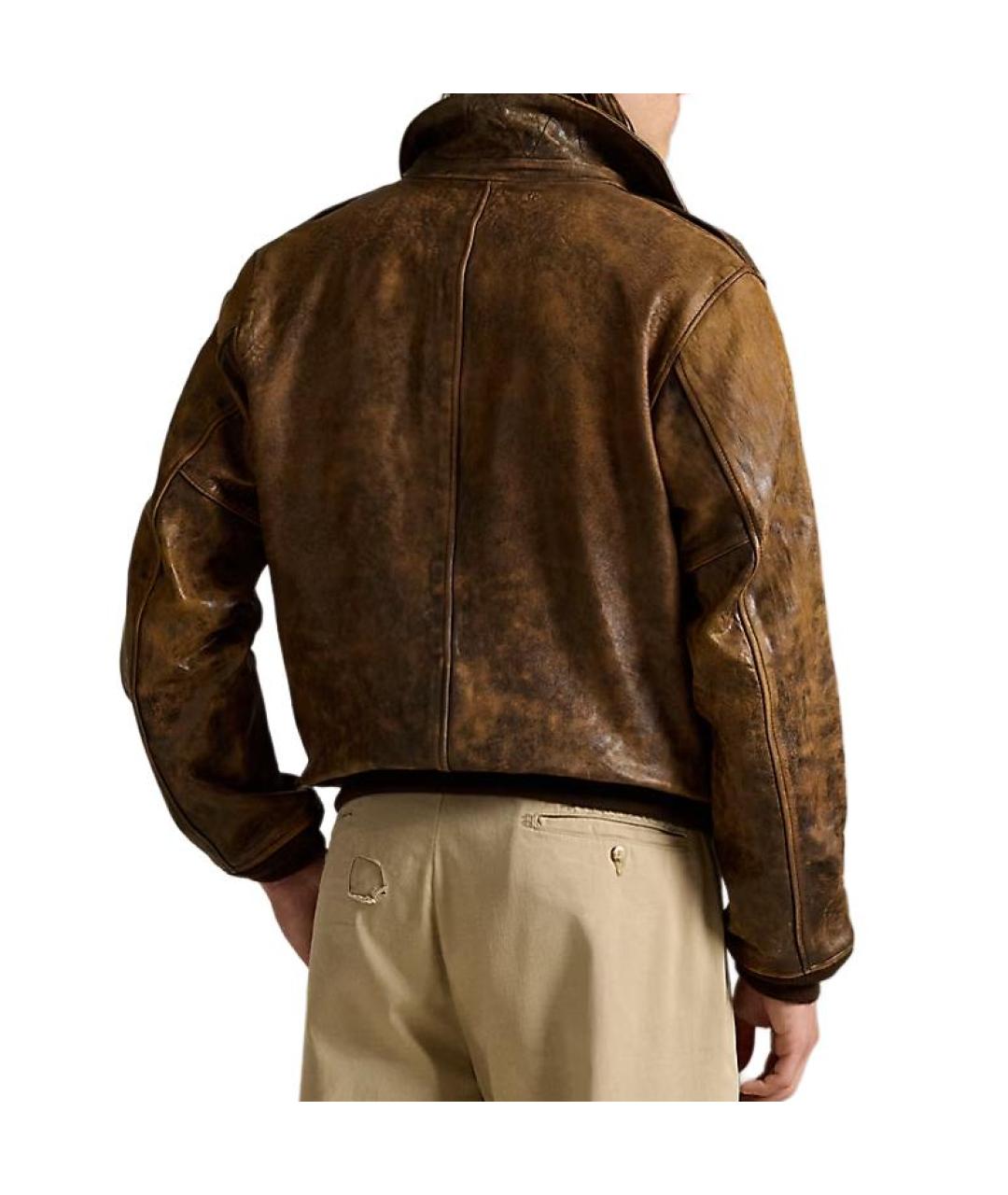 POLO RALPH LAUREN Коричневая куртка, фото 4