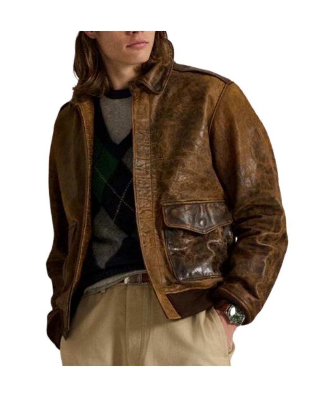 POLO RALPH LAUREN Коричневая куртка, фото 3