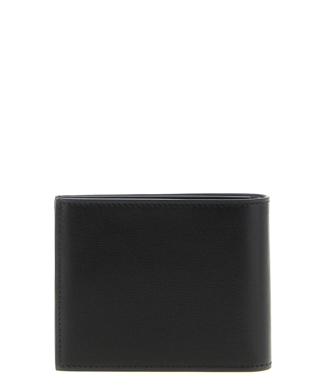 FENDI Черный кожаный кошелек, фото 2