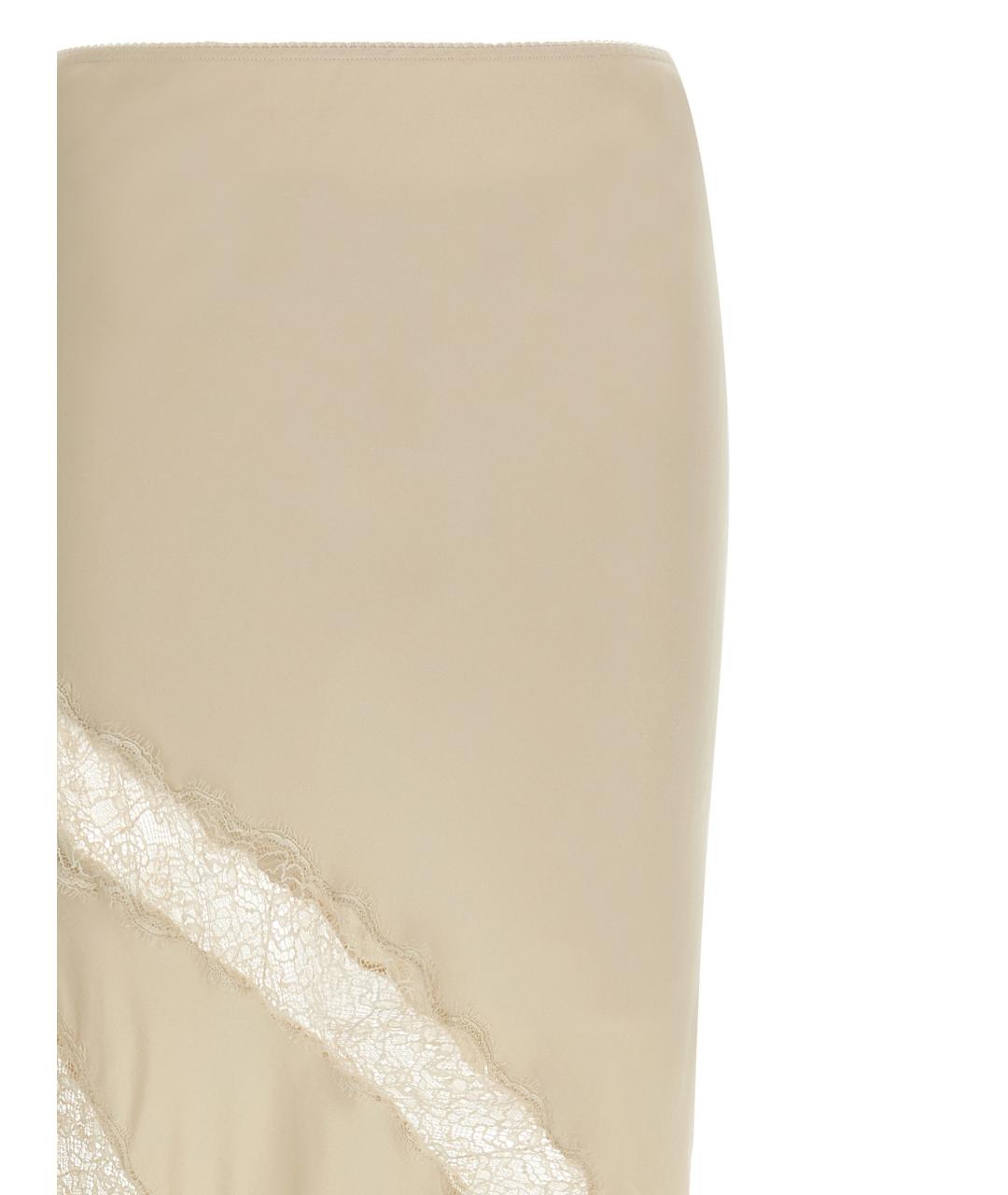 THE ANDAMANE Бежевая вискозная юбка макси, фото 3