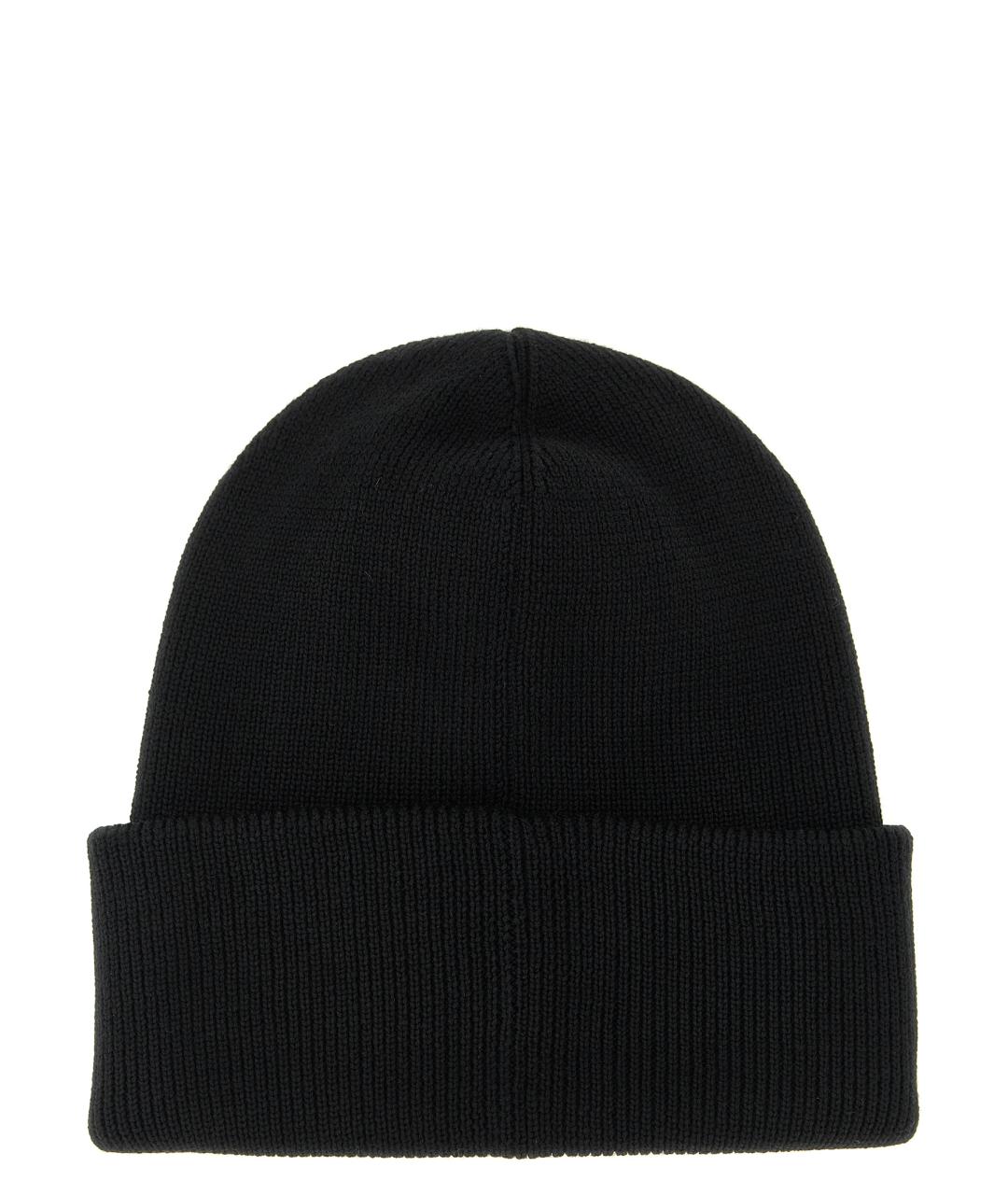 CANADA GOOSE Черная шерстяная шапка, фото 2