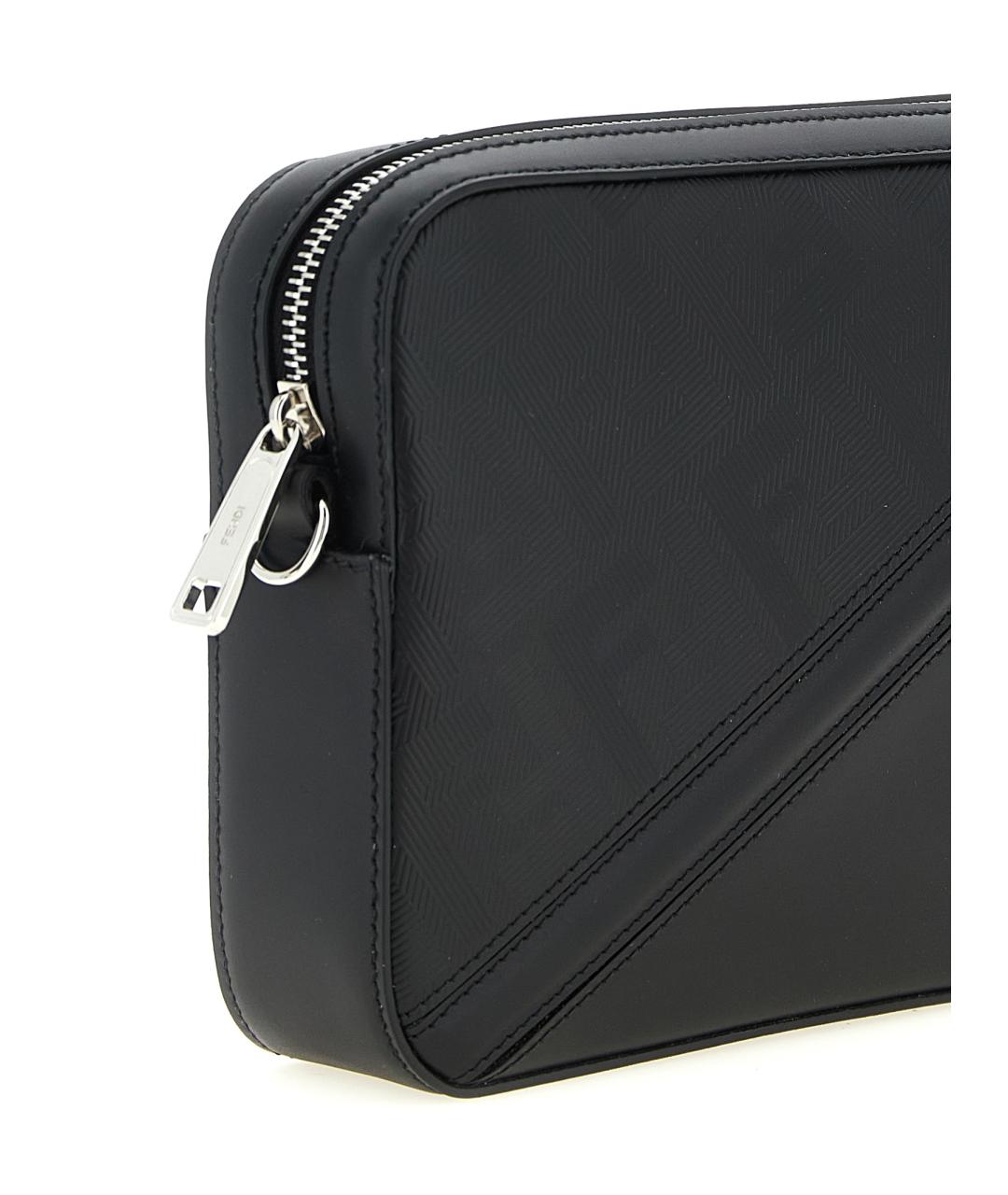 FENDI Черная сумка на плечо, фото 3