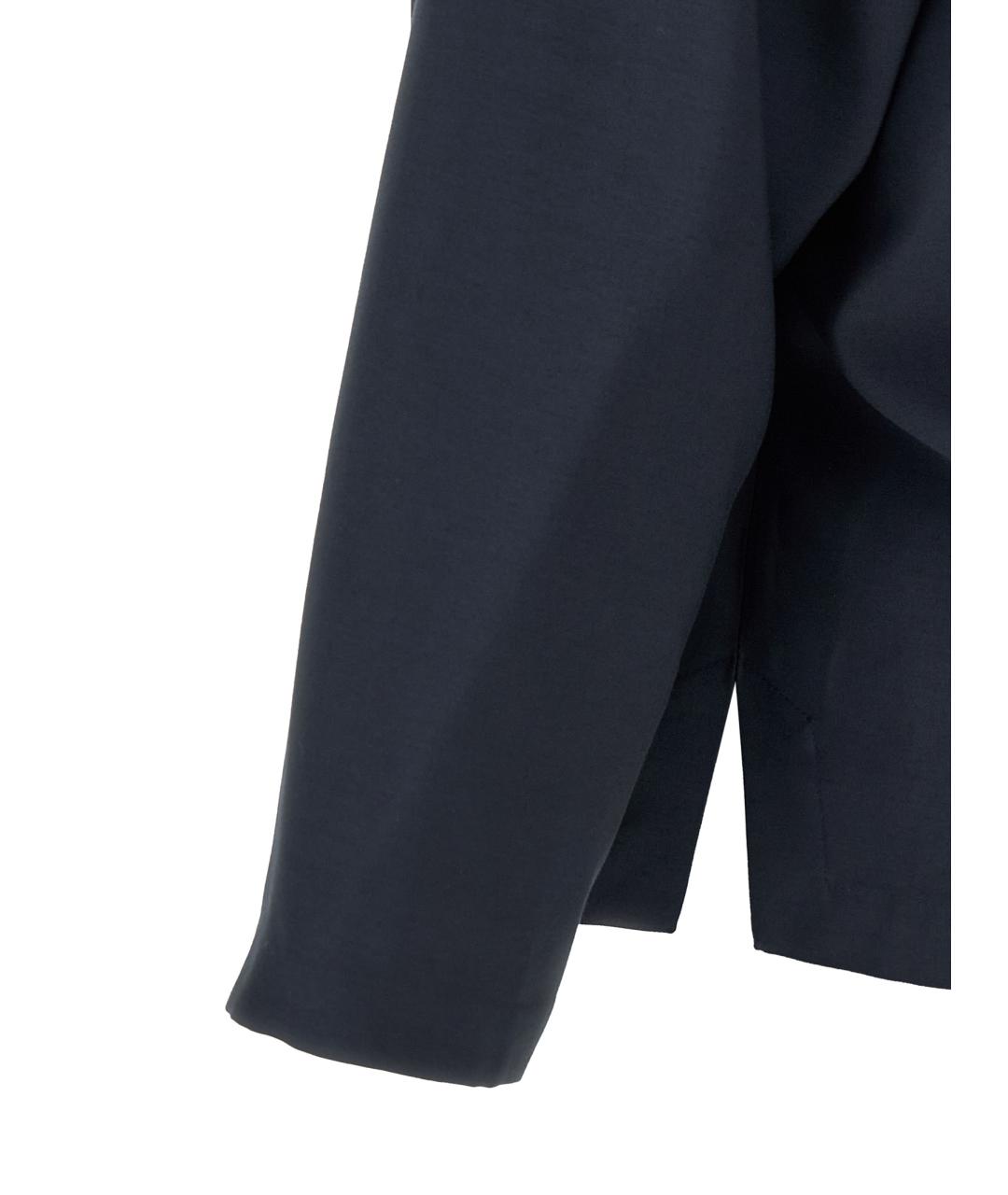 KENZO Темно-синий вискозный пиджак, фото 4