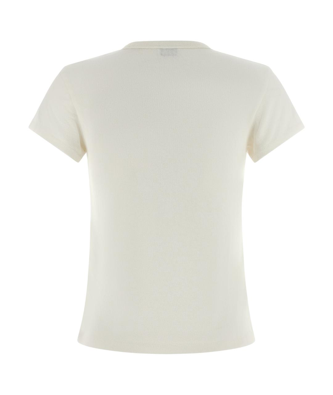 KENZO Белая хлопковая футболка, фото 2