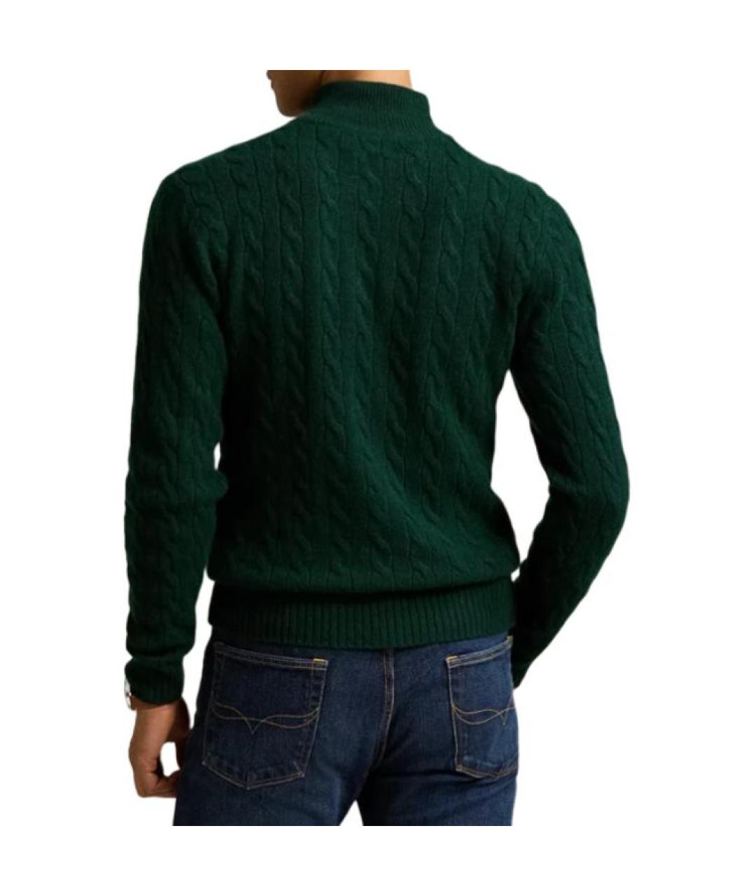 POLO RALPH LAUREN Зеленый джемпер / свитер, фото 4