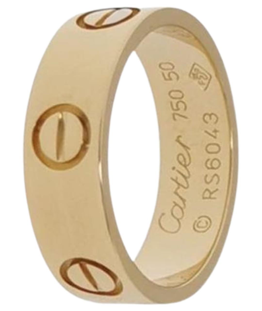 CARTIER Золотое кольцо из желтого золота, фото 1