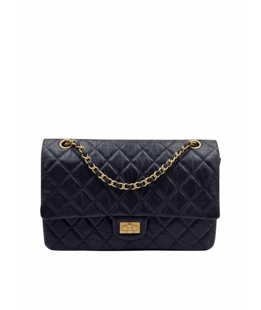 CHANEL Черная кожаная сумка через плечо, фото 1