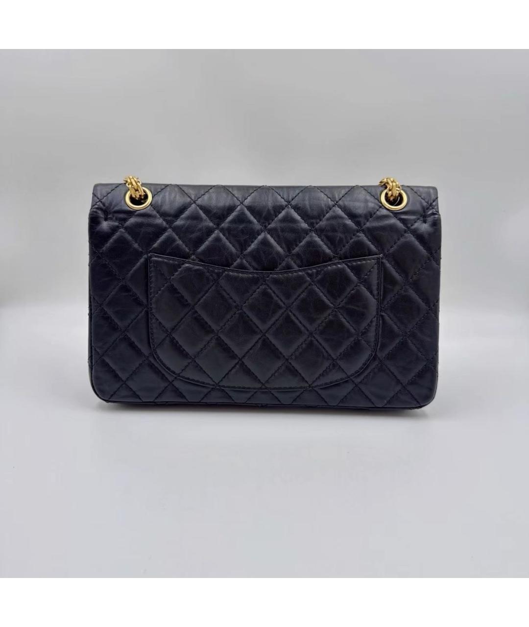 CHANEL Черная кожаная сумка через плечо, фото 2