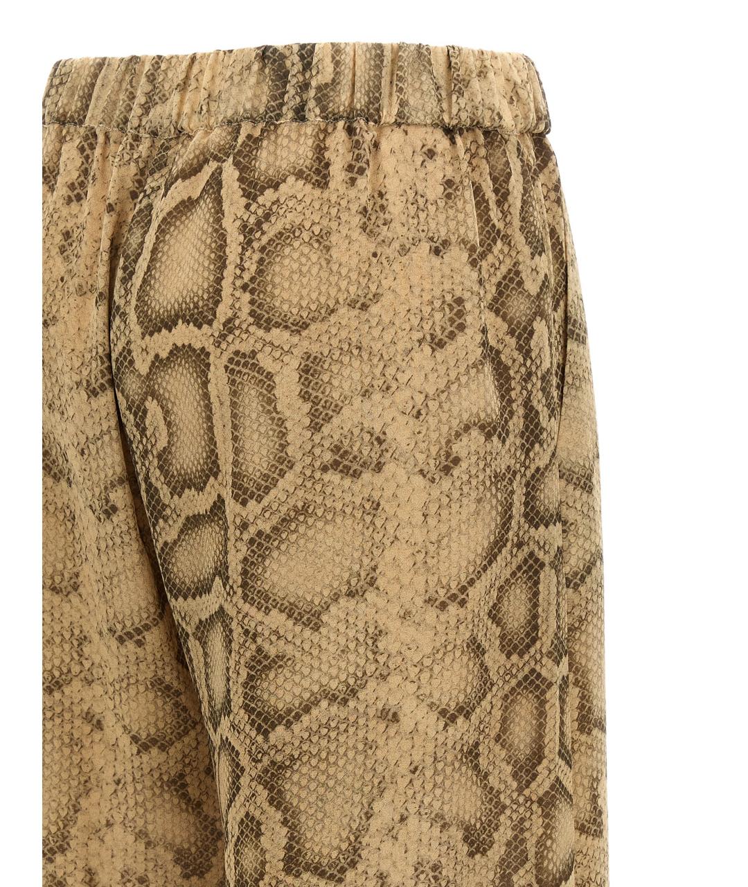 THE ANDAMANE Мульти полиэстеровые брюки широкие, фото 4