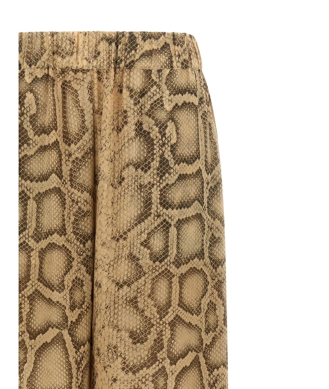 THE ANDAMANE Мульти полиэстеровые брюки широкие, фото 3