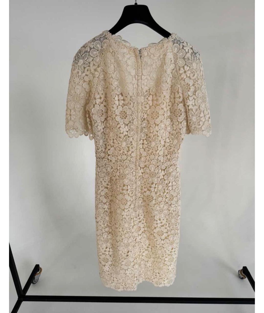 DOLCE&GABBANA Бежевое повседневное платье, фото 5