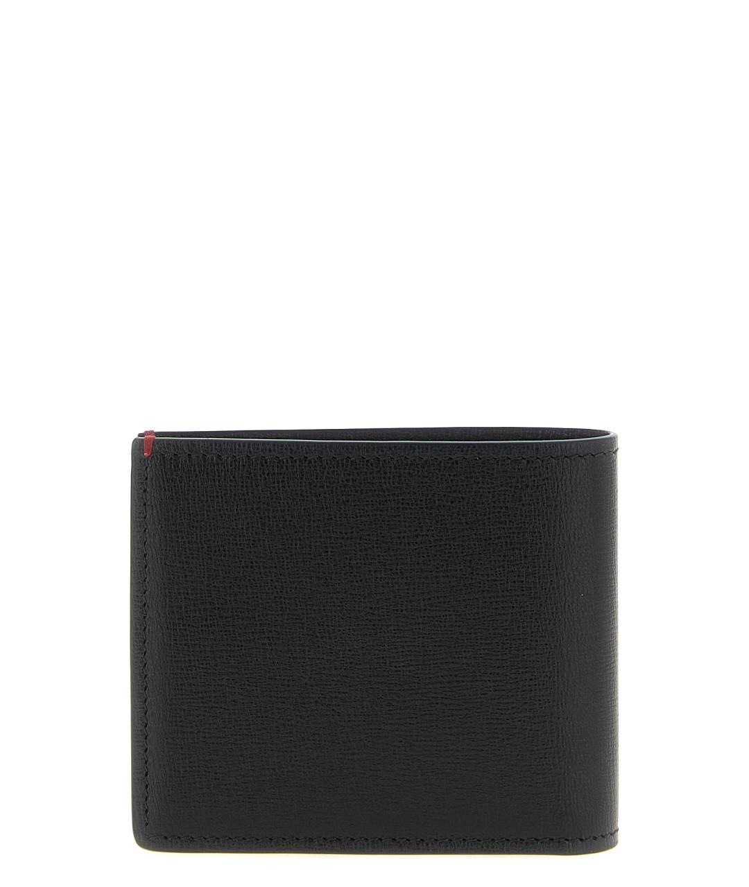 BRUNELLO CUCINELLI Черный кожаный кошелек, фото 2