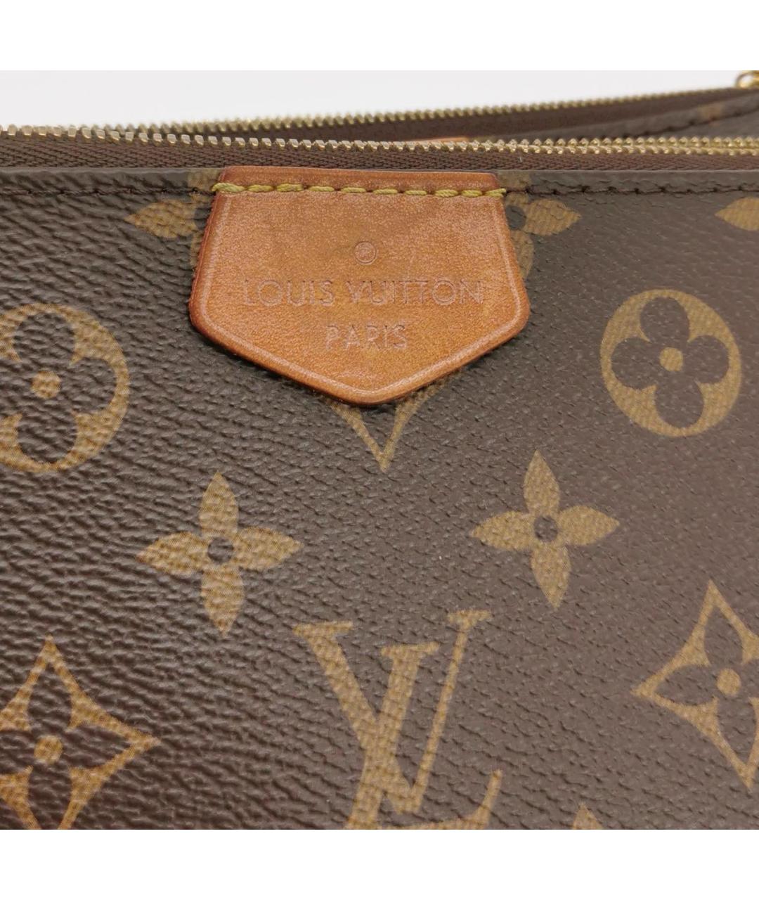 LOUIS VUITTON Коричневая сумка через плечо, фото 2