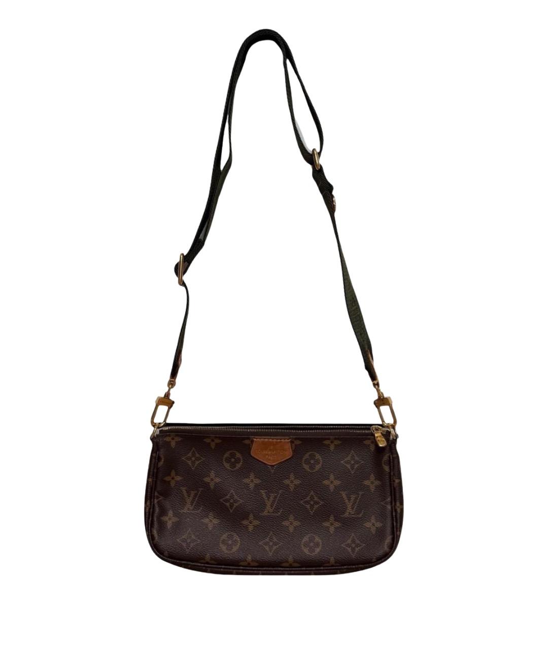 LOUIS VUITTON Коричневая сумка через плечо, фото 1